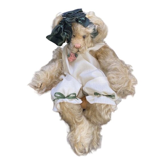 Silly Sally Handmade Mohair Teddy Bear 1993 Babes In The Woods Collectible Stuff - Picture 2 of 11